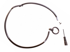 Ultra Petite 4mm Satin Curved Day Collar