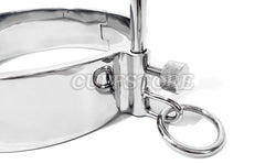 Adult Heavy Stainless Steel Posture Collar with Adjustable Head Raising Bar 2032-SS