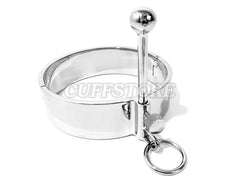Adult Heavy Stainless Steel Posture Collar with Adjustable Head Raising Bar 2032-SS