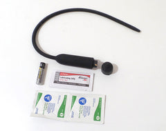 Variable Speed Silicone Urethral Sounds with Battery & Lubricant XL