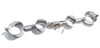 Rigid Stainless Steel Spreader Bar Wrist Ankle Restraint with Padlock and Key 444-SS