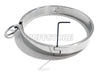 Locking Flat Stainless Steel Collar with Allen Drive Key & Removable Ring KB-896 Multiple Sizes
