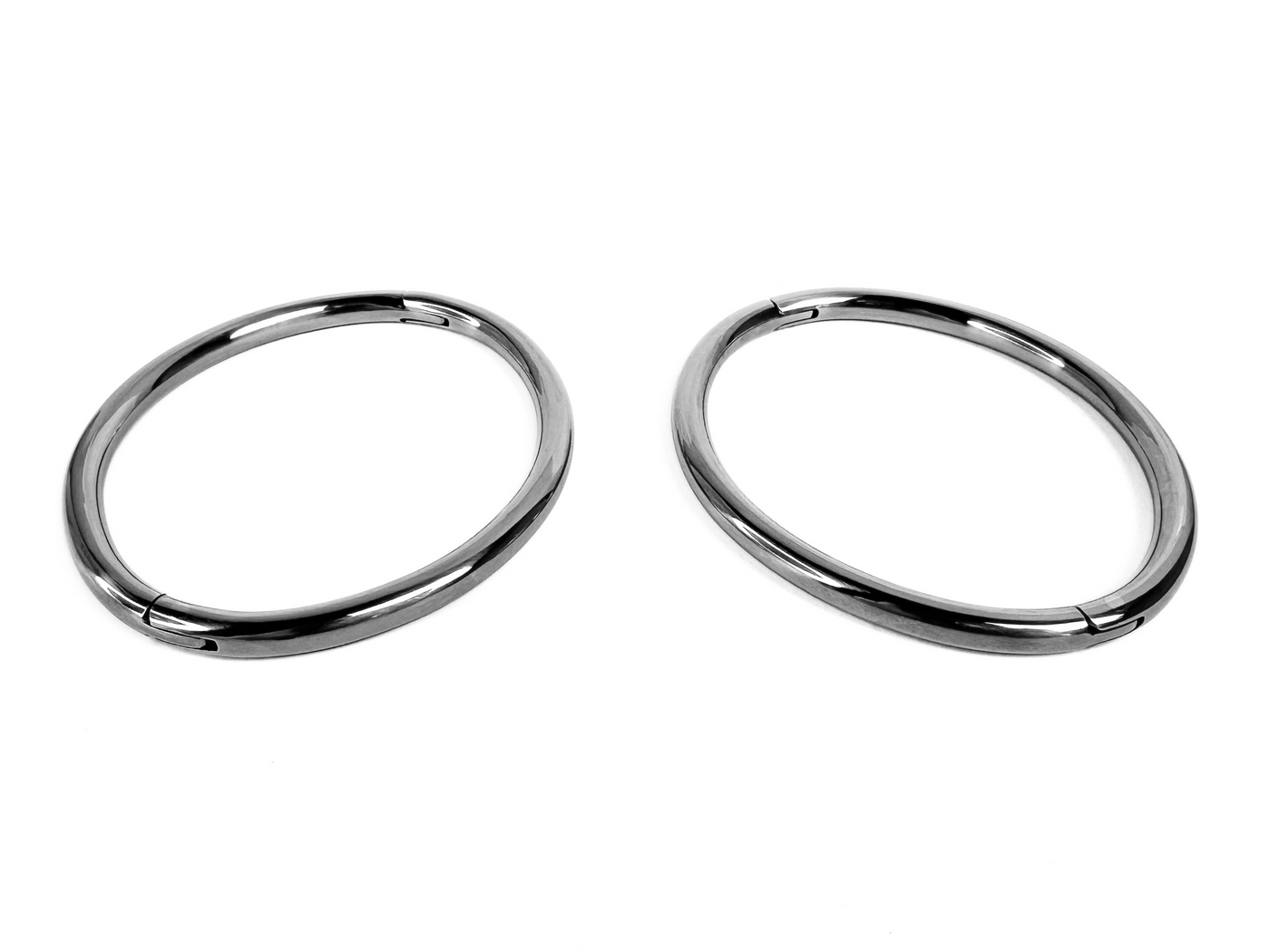 Silver Orbit | Titanium Wrist & Ankle Cuff