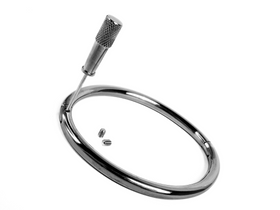 Silver Orbit | Titanium Wrist & Ankle Cuff