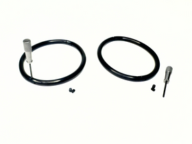 Black Orbit | Titanium Wrist & Ankle Cuff