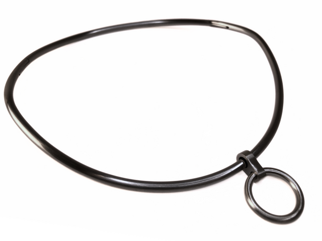 Soft Arc | Satin O-Ring Day Collar | 4mm