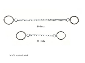 Polished Connector Chain for 8mm Collars & Cuffs