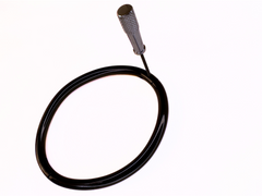 NEW Gloss Black 6mm Stainless Steel Locking Ankle/Wrist Cuffs