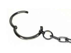 Polished Connector Chain for 8mm Collars & Cuffs