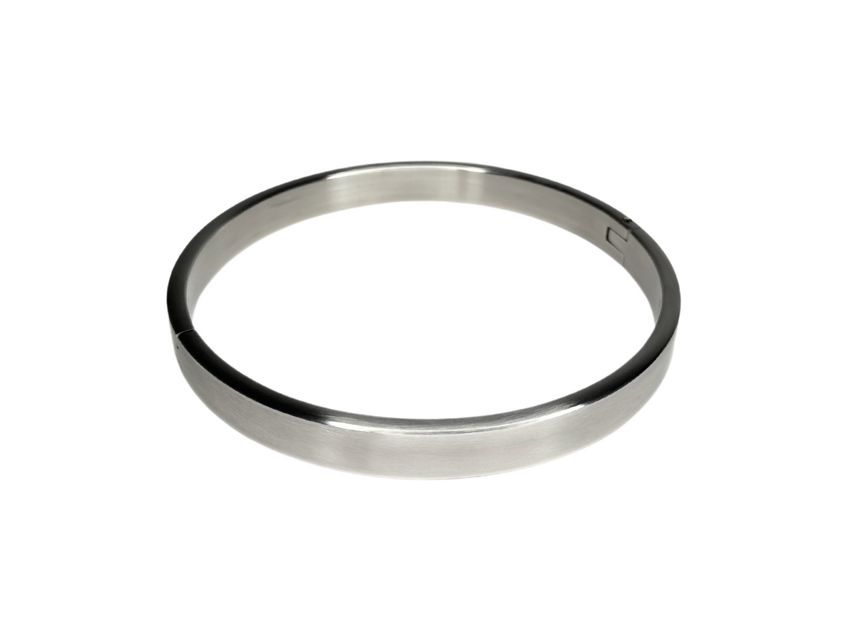 Satin Flat Locking Eternity Collar | 1/2-Inch