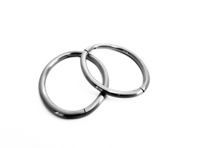 Satin Locking Elliptical Cuffs | 6mm