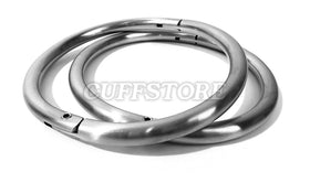 Satin Ellipse | Locking Bracelet or Anklet | 8mm