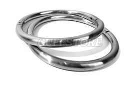 Satin Ellipse | Locking Bracelet or Anklet | 8mm