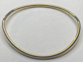 Gold Curved Eternity Collar with O-Ring | 6mm