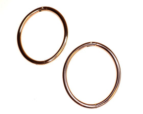 Petite Rose Gold Locking Bracelet or Anklet | 6mm