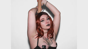 Satin Curved Locking Collar with O-Ring | 8mm