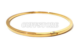 Gold Cuboid | Stainless Locking Collar