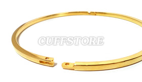 Gold Cuboid | Stainless Locking Collar