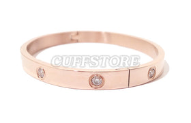 Crystal Snap-Shut Bracelet