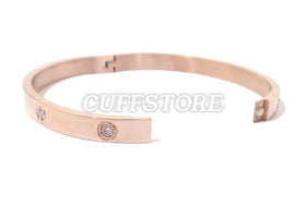 Crystal Snap-Shut Bracelet