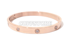 Crystal Snap-Shut Bracelet