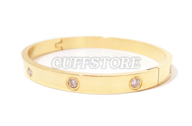 Crystal Snap-Shut Bracelet