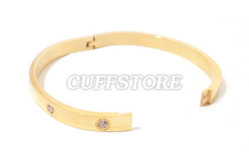 Crystal Snap-Shut Bracelet