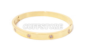 Crystal Snap-Shut Bracelet
