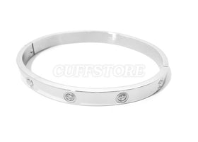 Crystal Snap-Shut Bracelet