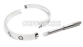 Crystal Screw-Motif Bracelet