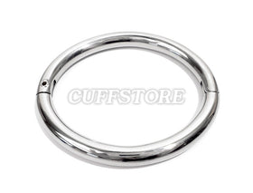 Polished Stainless Elliptical Wrist Cuffs