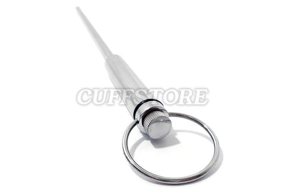 12" Stainless Steel Urethral Sounds Vibrating Device with Battery