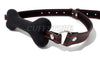 Bondage Silicone Dog Bone Mouth Gag Harness 2051-CS - Available Colors: Black, Pink & Red