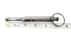 4.5" Long Vibrating Urethral Sounds w/ 10mm Thick Ball Tip with Battery