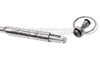 4.5" Long Vibrating Urethral Sounds w/ 10mm Thick Ball Tip with Battery