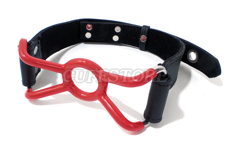 Lockable Silicone Spider Ring Gag