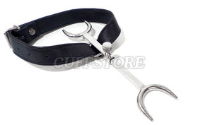 Heretic's Fork | Adjustable Leather Posture Collar