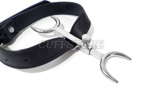 Heretic's Fork | Adjustable Leather Posture Collar