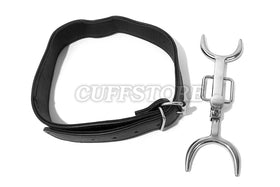 Heretic's Fork | Adjustable Leather Posture Collar