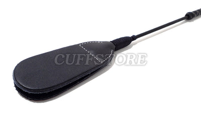 Leather Whip Split Crop Spank Paddle Slapper