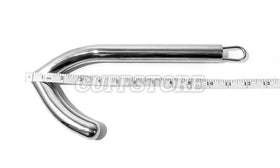 Measuring tape along the 12-inch rope hook