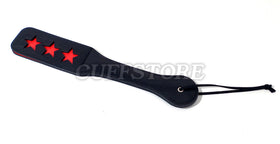 Cutout PU Leather Paddle Slapper