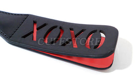 Cutout PU Leather Paddle Slapper