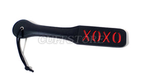Cutout PU Leather Paddle Slapper
