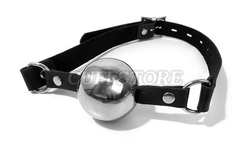 Adjustable Bondage Silicone Mouth Ball Gag Harness - Cuffstore