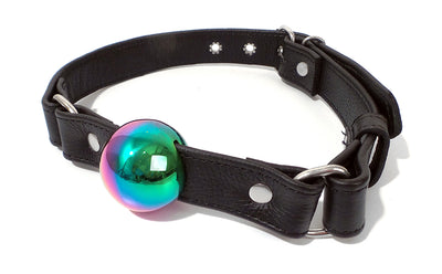 Rainbow Stainless Steel Ball Gag