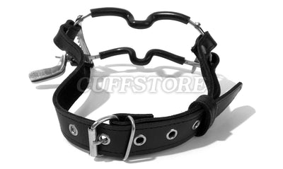 Whitehead Jennings Ratchet Leather Mouth Gag Double Strap