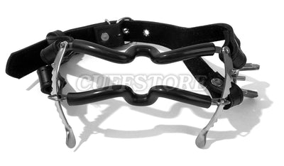 Whitehead Jennings Ratchet Leather Mouth Gag Double Strap