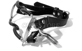 Side angle of the ratchet gag and adjustment hardware