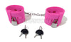 Soft Silicone Handcuffs - Available Colors: Black, Pink & Red